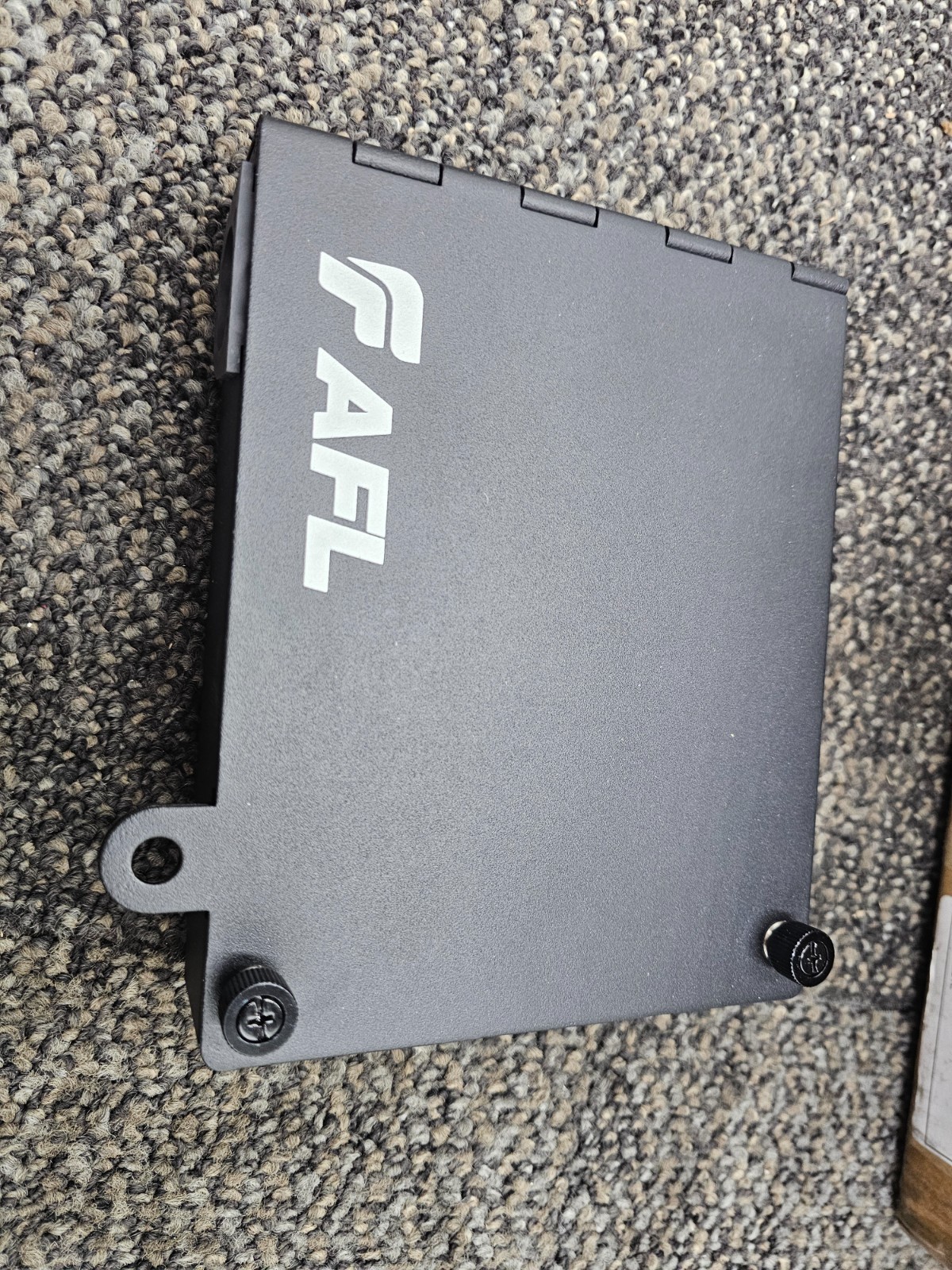 AFL WME01E Wall Mount Fiber Interconnect Enclosure, Black WME 01 EMPTY