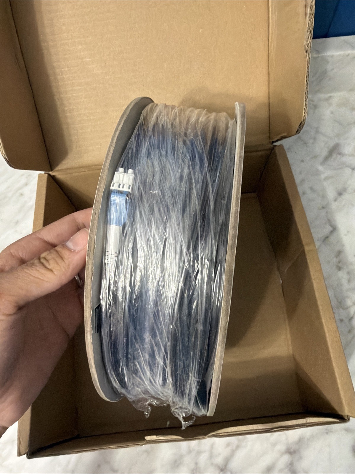 Yutianhome Fiber Optic Cable LC Uniboot OM3 TPU 5.0mm 75M, 246 FEET