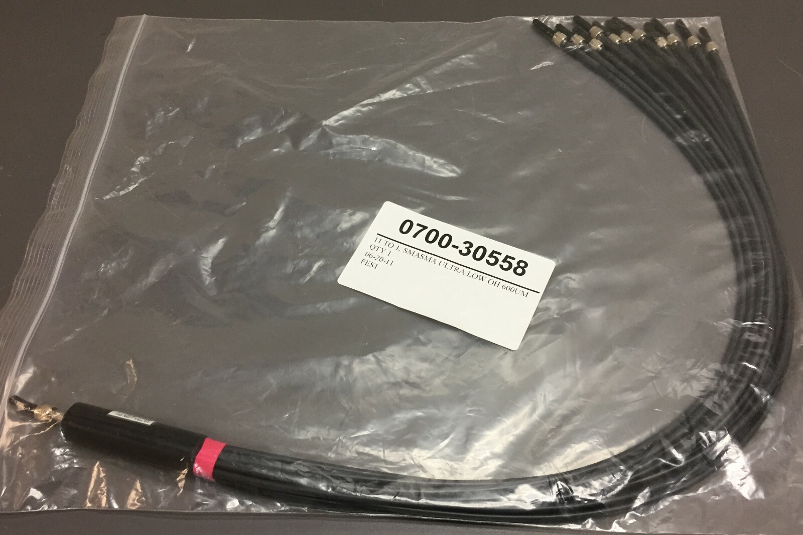 Solyndra 0700-30558, Ultra Low OH 600um, 11 to 1 Fiber Optical Cables, 2ft Long