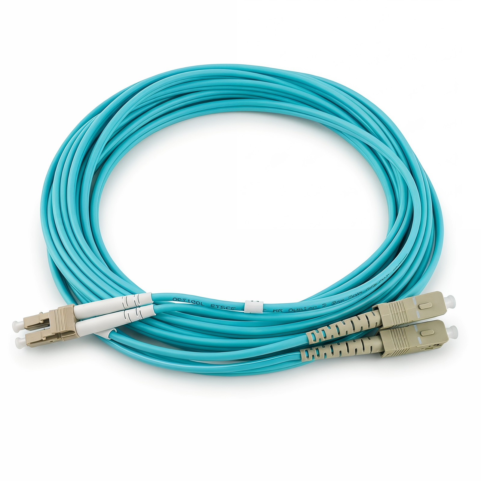 1M-40M LC-SC Duplex OM3 Multimode 10GB Fiber Patch Cable