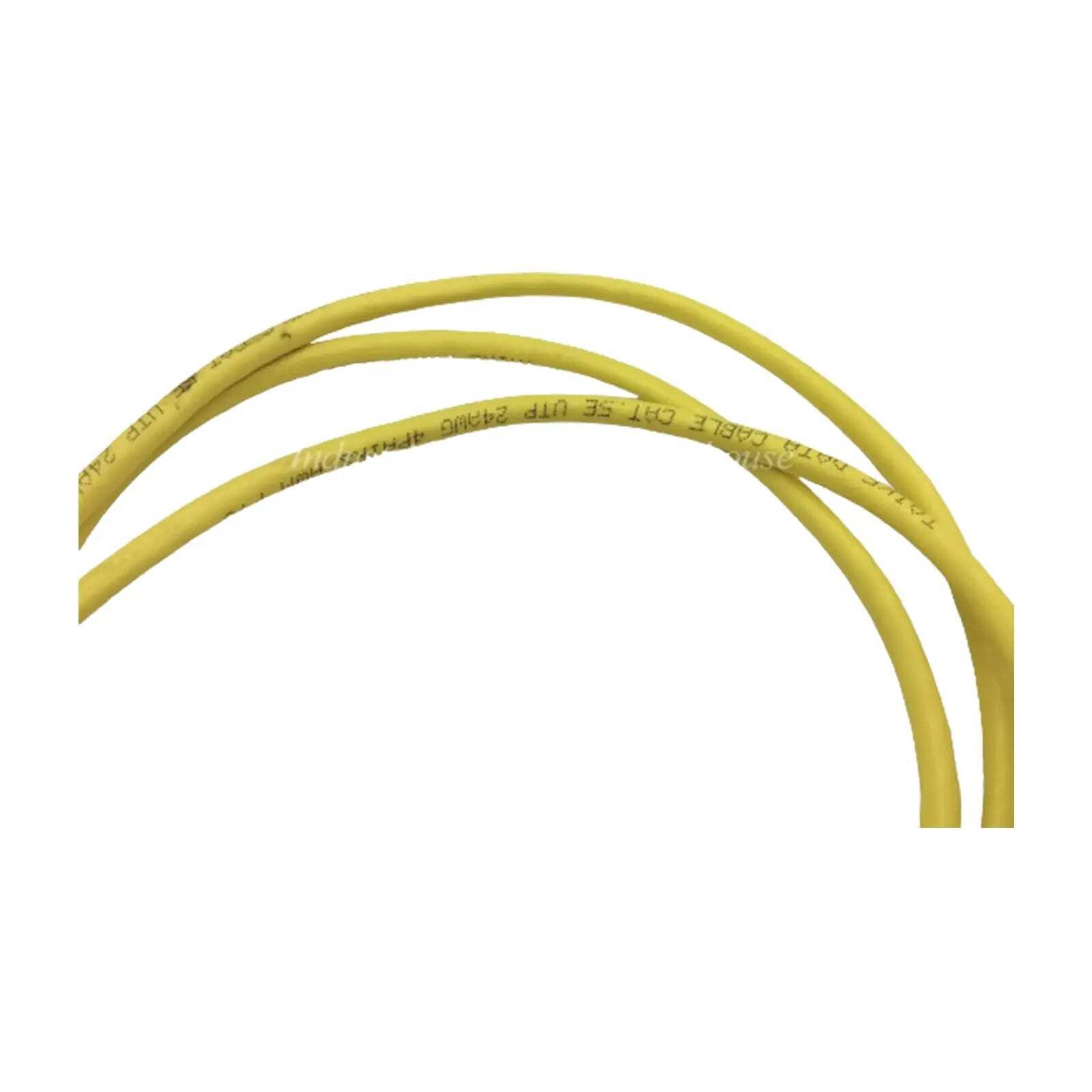 Taike Data Cable CAT.5E UTP 24AWG 4Pairs AWM PVC 1.5m Yellow