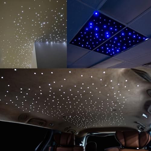 Fiber Optic Starlight Headliner Kit 16W 150 Strands 6.5Ft APP Control Remote