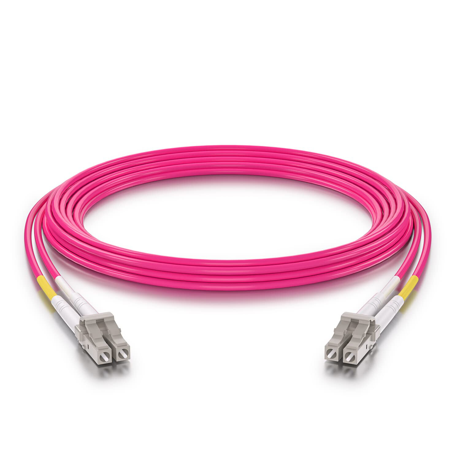 OM3 OM4 OM5 OS2 LC to LC Fiber Optic Patch Cable, Duplex LC MMF SMF Cable 1-40m