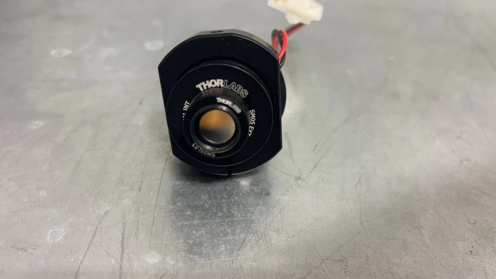 Thorlabs SM1A1 Adapter with External SM05 Threads, SM1RC/M – Slip Ring, lens