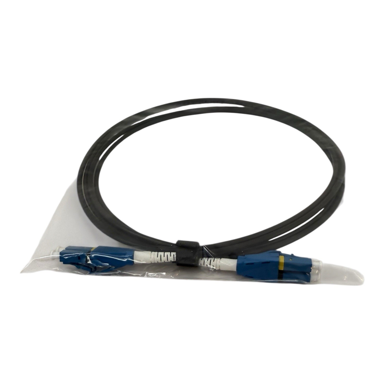 4 Pcs 6.5 ft Fiber Optic Cable Type: LC/UPC-LC/UPC DUPLEX SM- LSZH-G657A2-3.0
