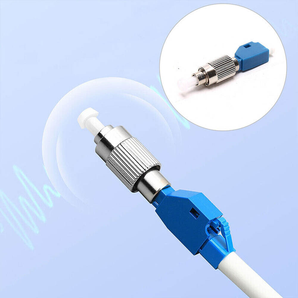Fiber Optic Connector FC Male to LC Female Hybrid Optical Fiber Convertor Adapt