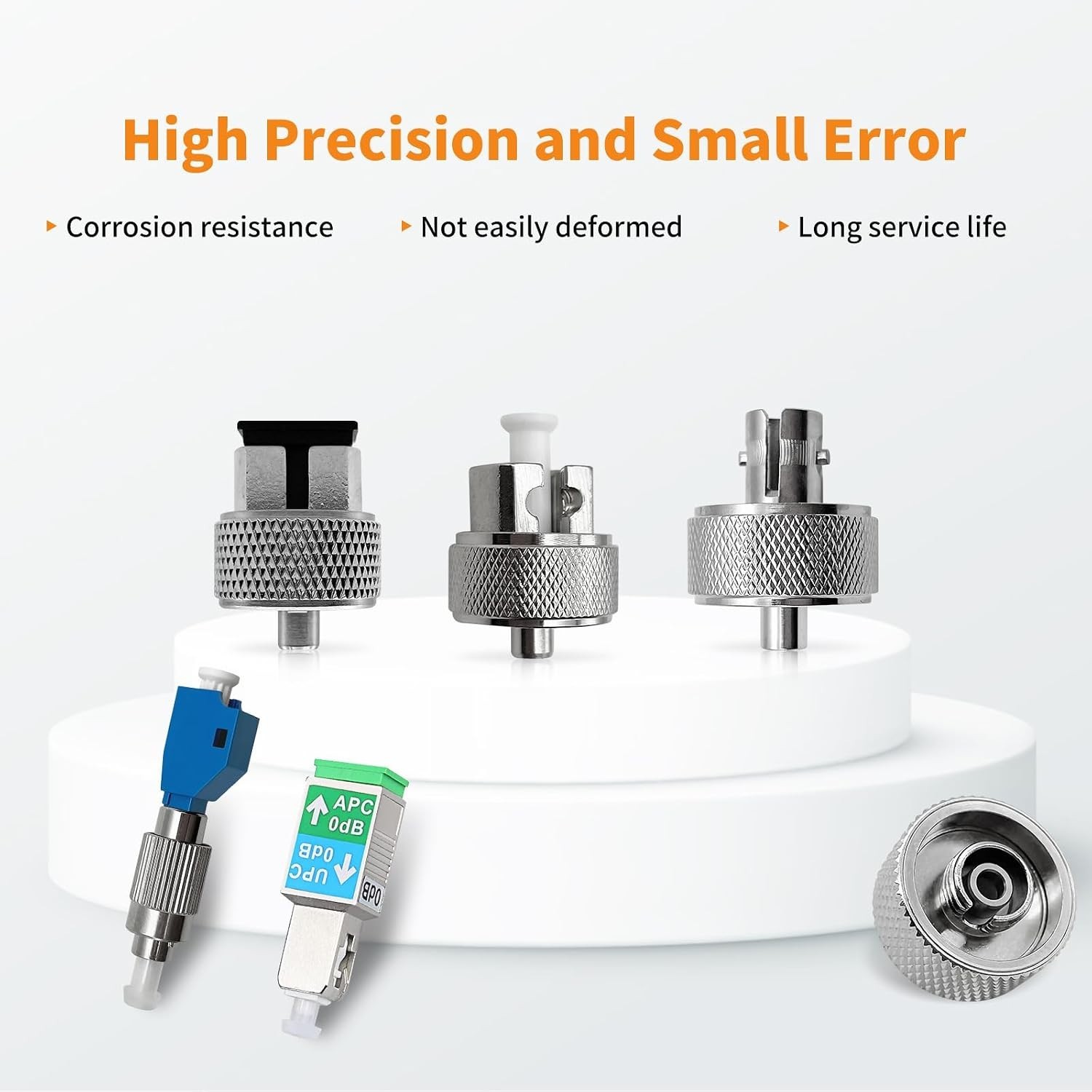 High Quality Fiber Optic Connectors for Network Construction and Maintenance