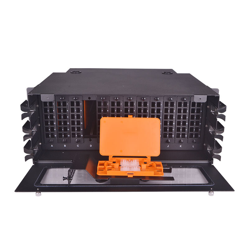 High Quality FTTH 6/12/24/48 Port Fiber Patch Panel LC Type ODF Patch Panel