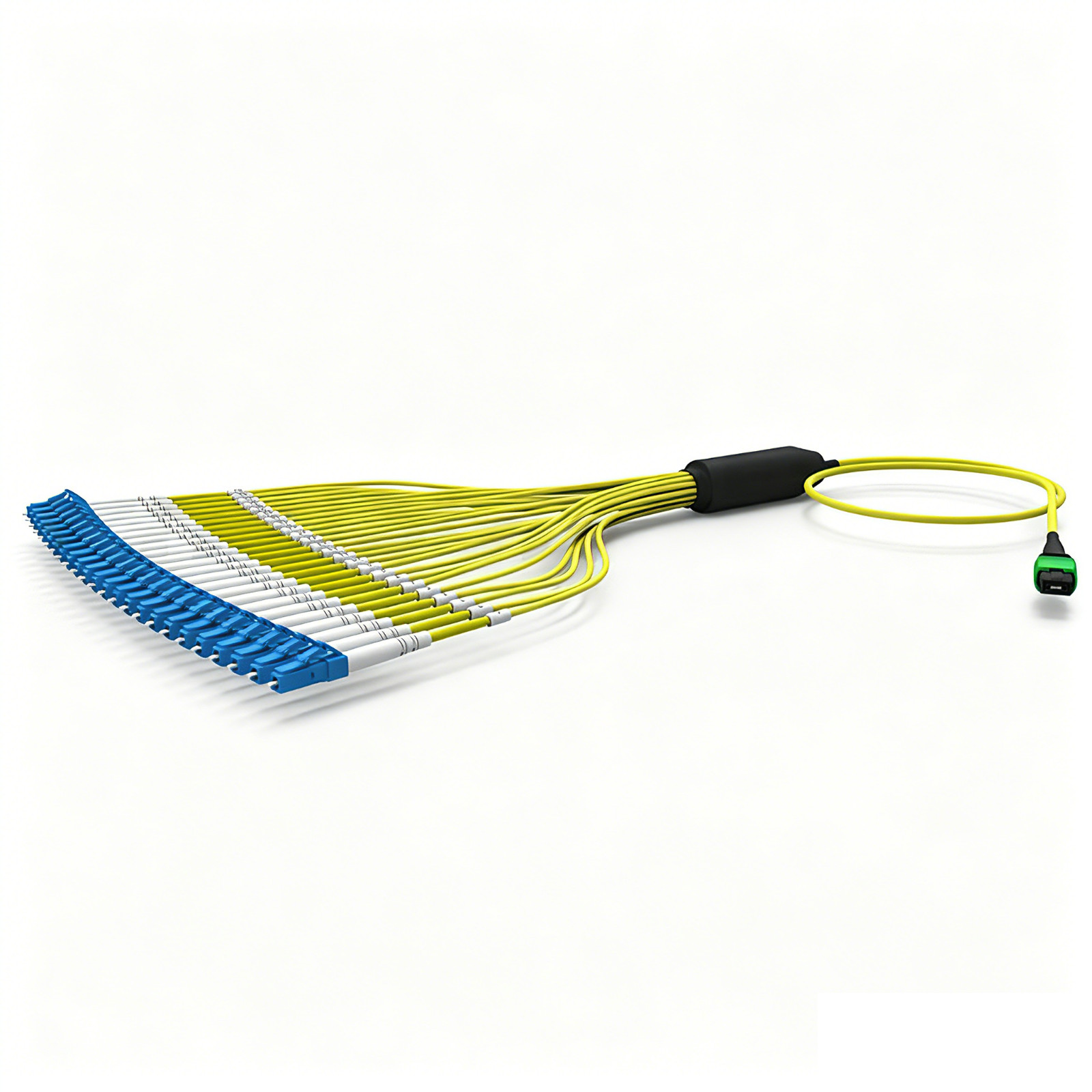 MPO/MTP Female/Male to 24 LC UPC Type A Breakout Cable SM Fiber Optic Patch cord