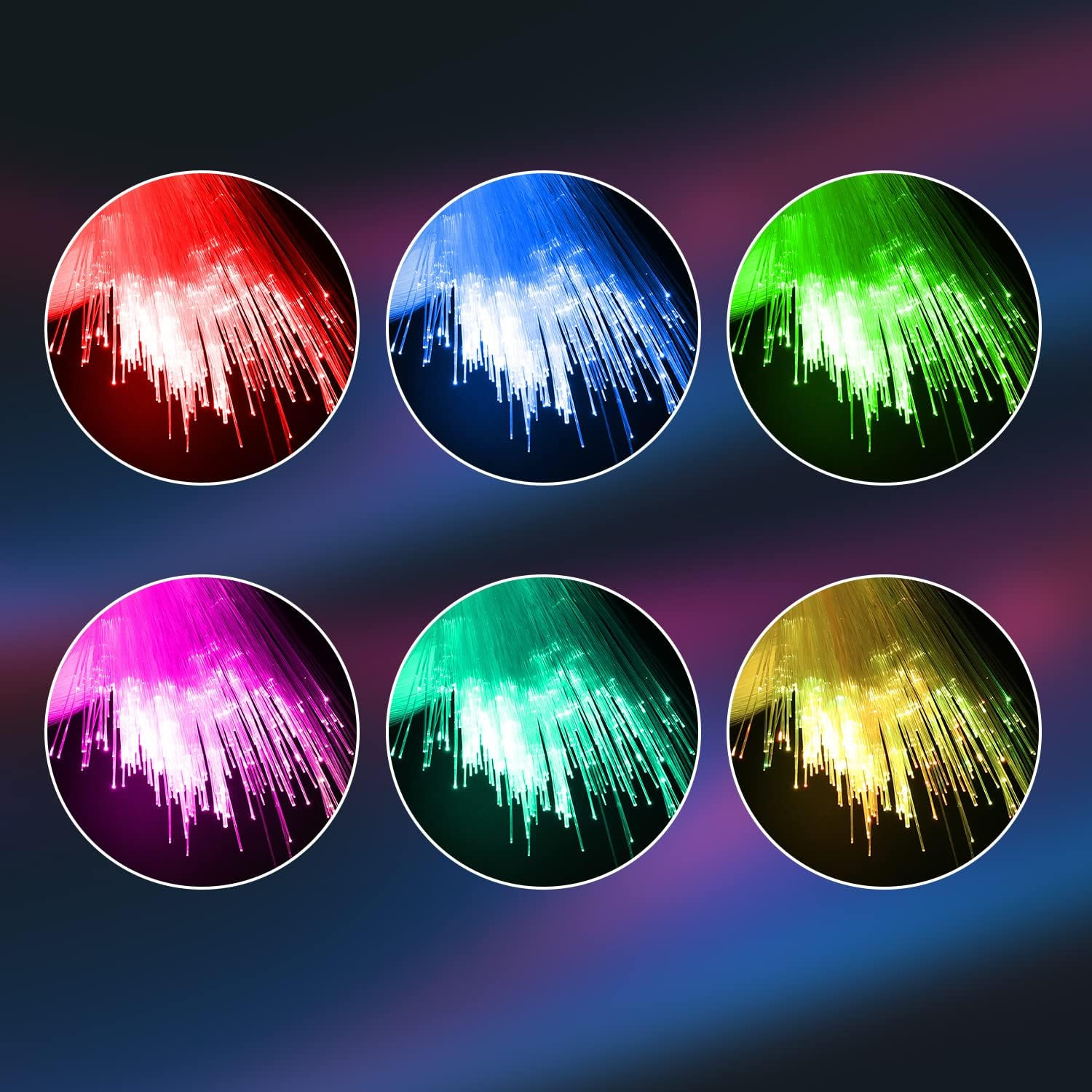 Plastic 0.04In/1Mm Diameter 328Ft(100Meter) PMMA Fiber Optic Roll End Glow