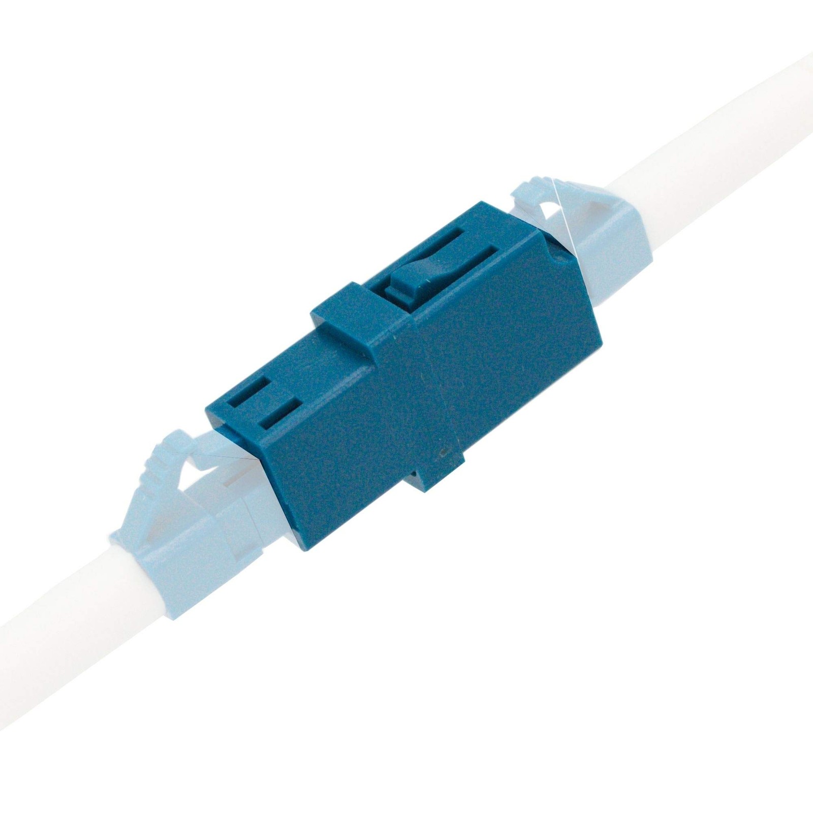 10 PCS LC Fiber Coupler Single Mode Set LCUPC Connector Simplex Duplex Adapt