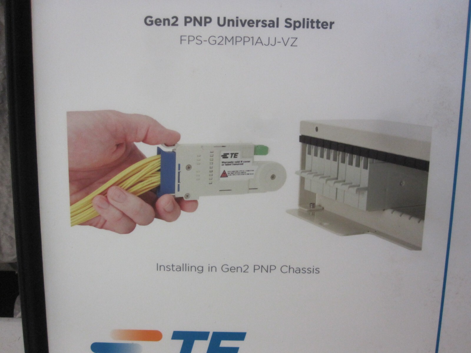 TE Connectivity Optical Distribution Frame Retrofit Kits Universal Splitter