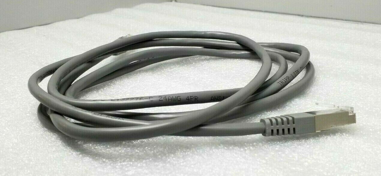 NEW LOT OF 3 TRIPP-LITE N105-007-GY CAT5e GRAY STP PATCH CABLE