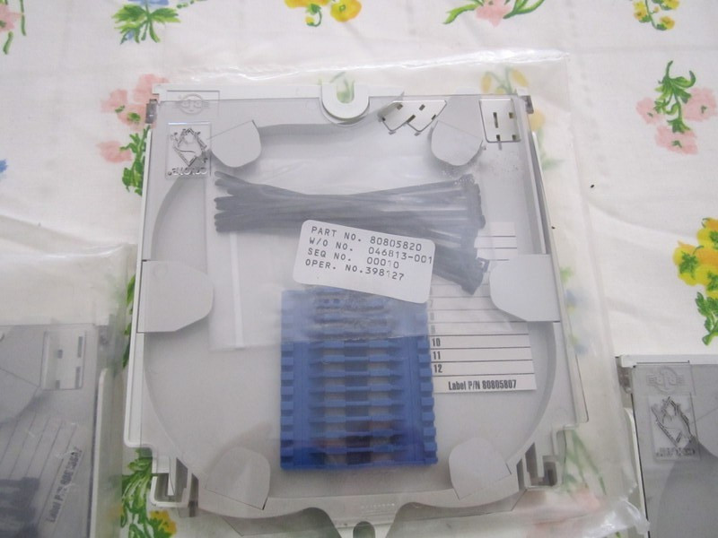 Fiber Optic Splice Tray Kit Coyote Part 80805774 – 1 Sealed + 1 Open BOTH UNUSED