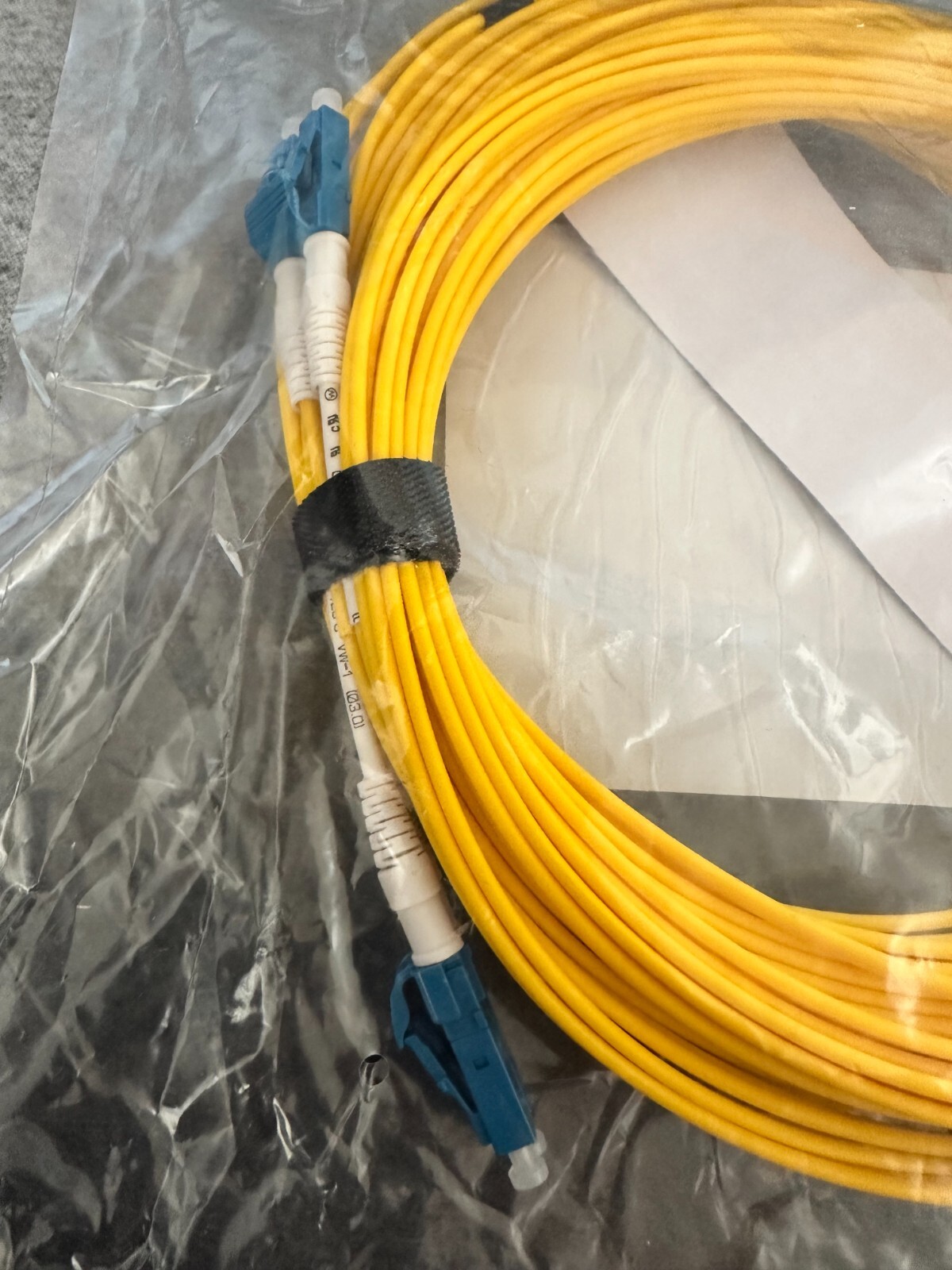 3-42m LC to LC Duplex Single Mode 9/125 Fiber Optic Optical Patch Cable