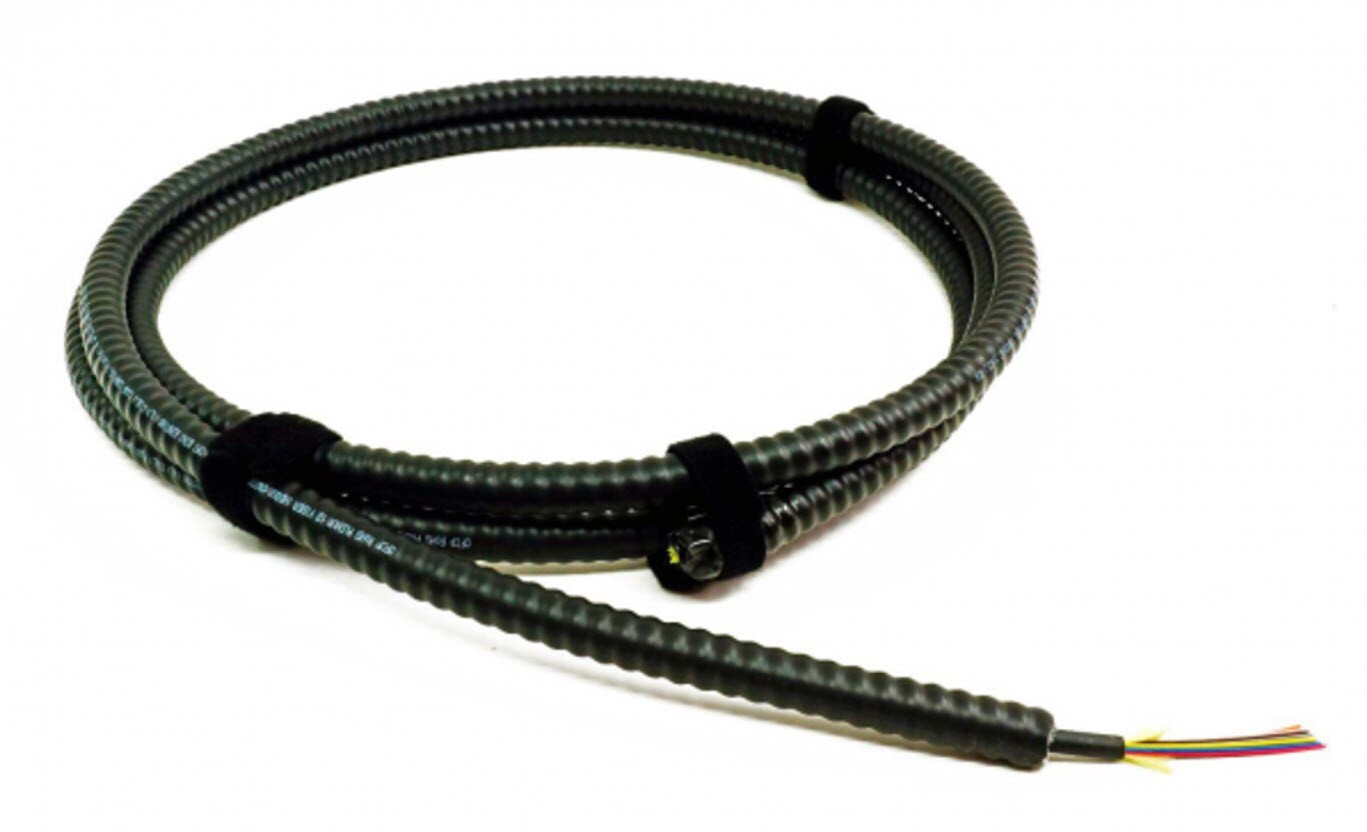 Armored Fiber Optic Cable S09IO06CZNPBL48-AIA2 600FT reel 