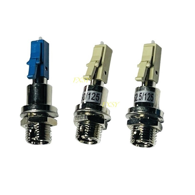 FC/UPC Female to LC/UPC Male SM MM Hybrid Fiber Optical Adapter Optic Converter