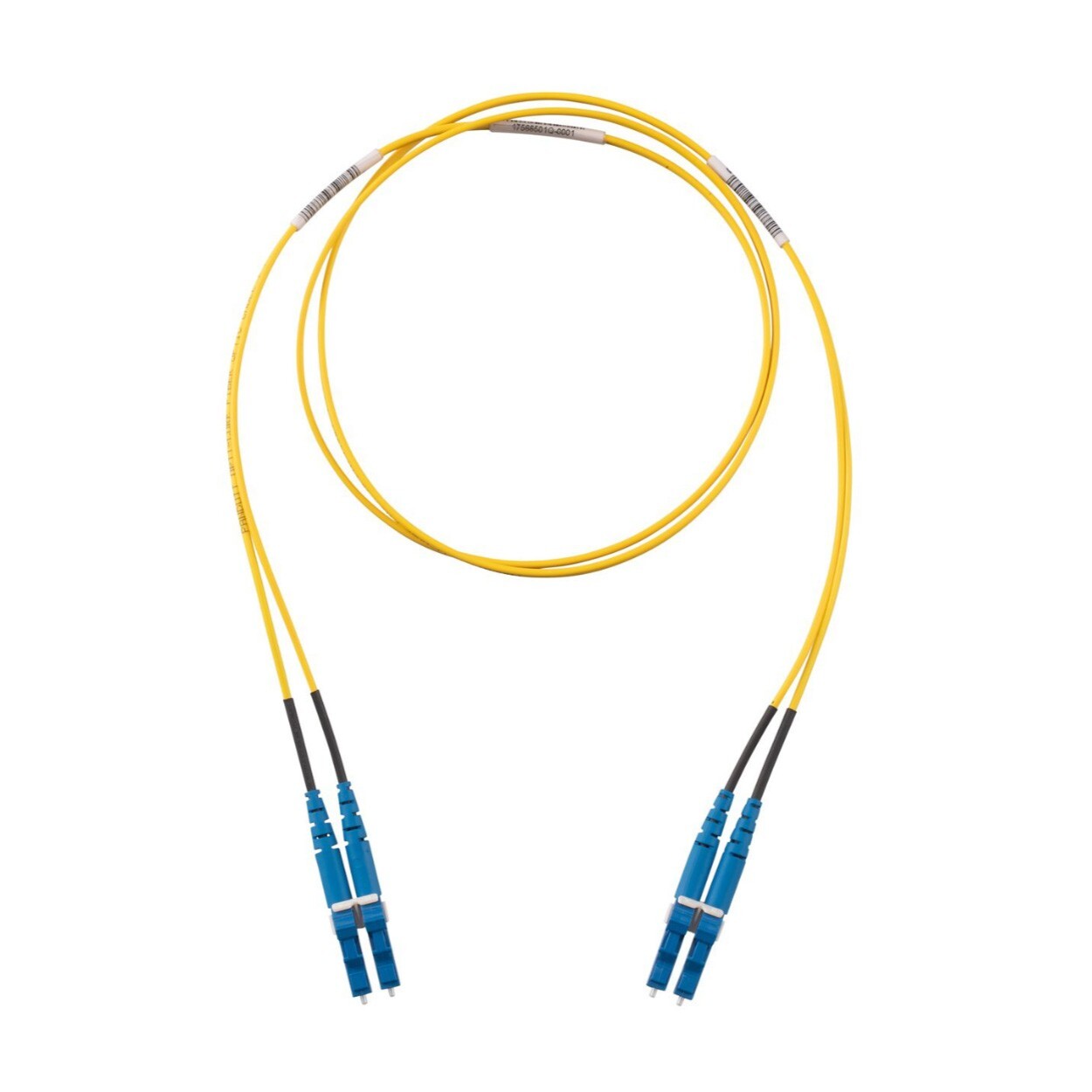 Panduit F92ERLNLNSNM001 1 Meter LC Duplex 2-Fiber Patch Cord Riser OFNR Yellow