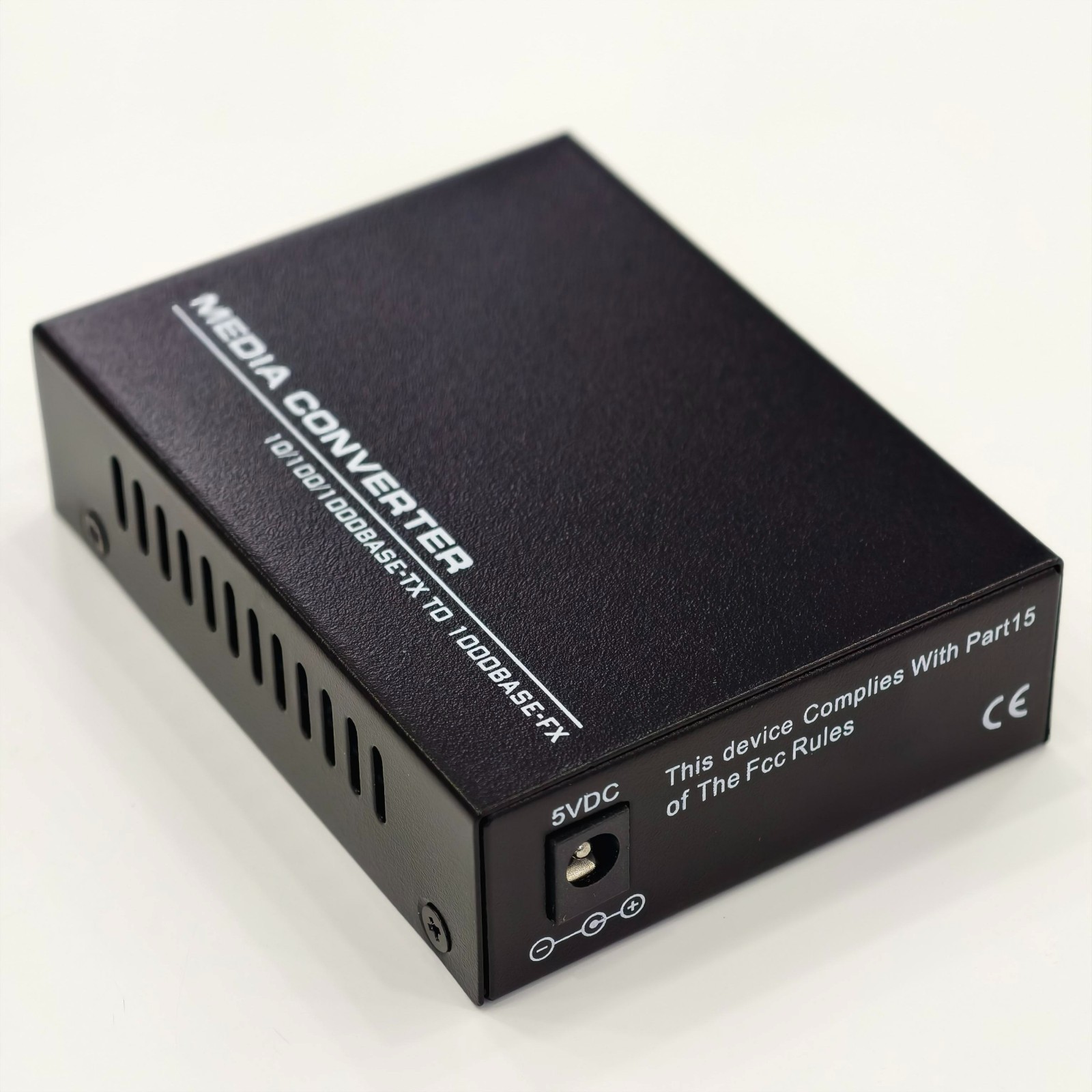 Gigabit SFP RJ45 Media Converter LC SingleMode Fiber Optic Ethernet Transceiver