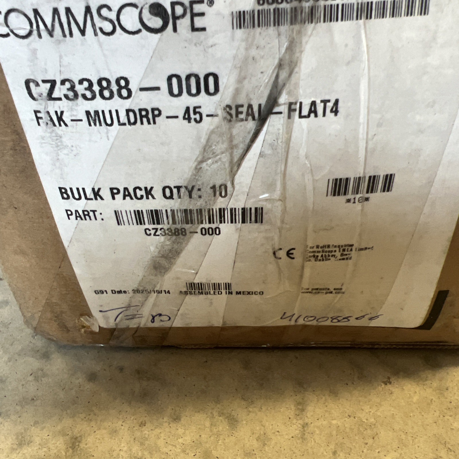 COMMSCOPE CZ3388-000 Gel Drop Seal Fiber Optic Splice Enclosure FOSC450 B BS C D