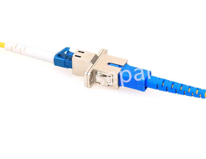 SC/UPC Female to LC/UPC Female SM Adapter Fiber Optical Coupler Flange Converter