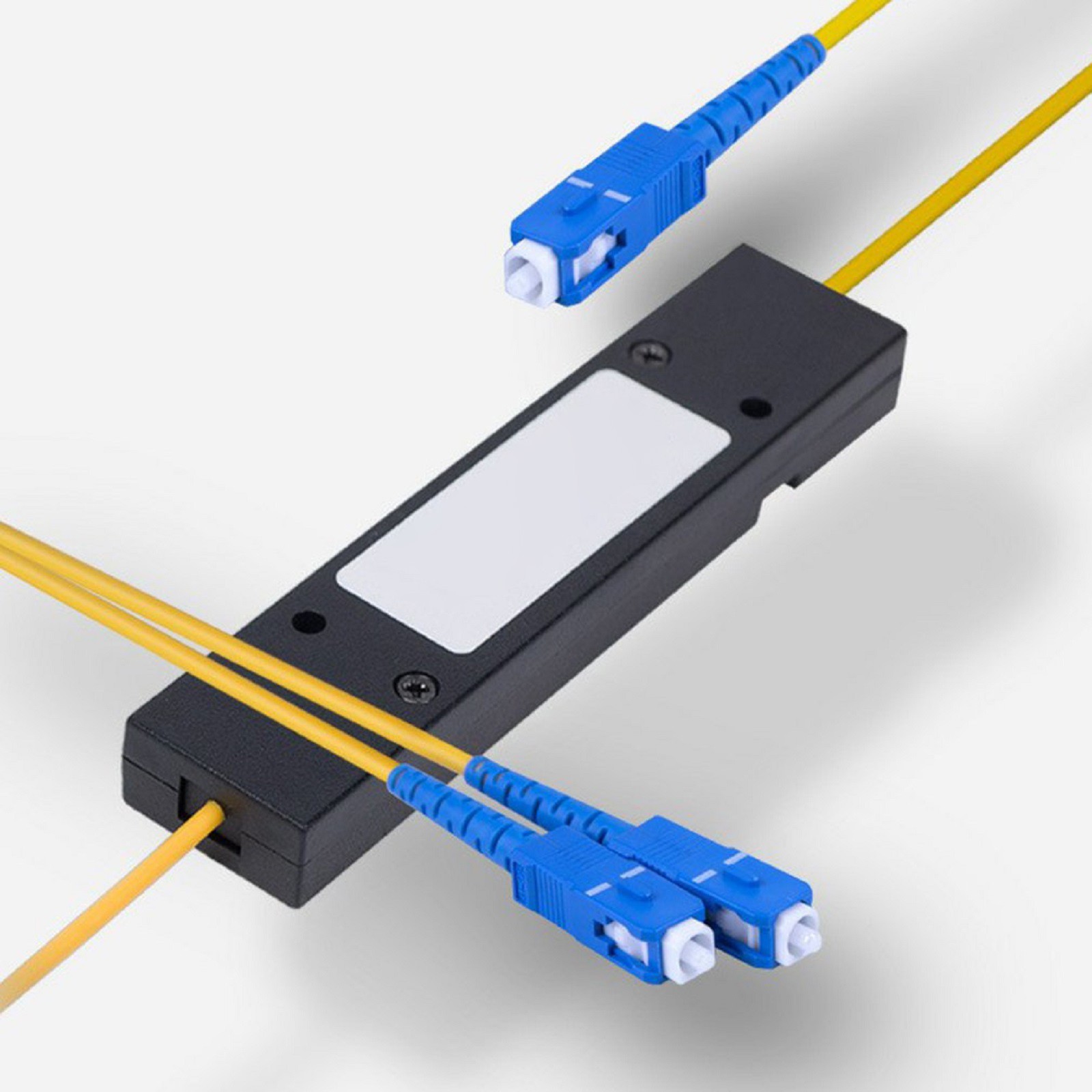 1X2 1 To 2 Fiber Optical Splitter Coupler Cable SC UPC FBT Signalmode Coupling