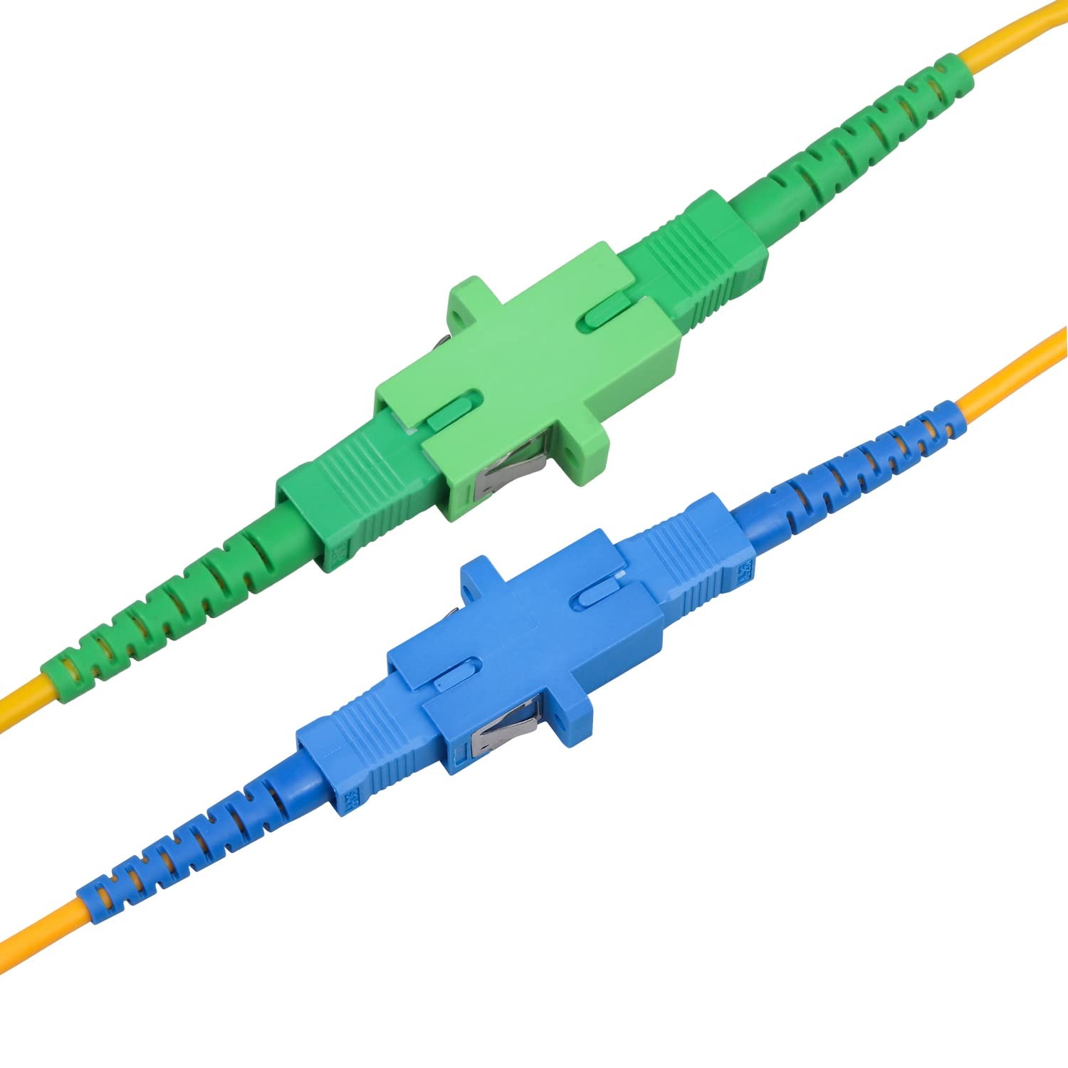 50 PCS Fiber Optic Coupler Kit SC/UPC SC/APC ST LC FC Adapter Multi Single