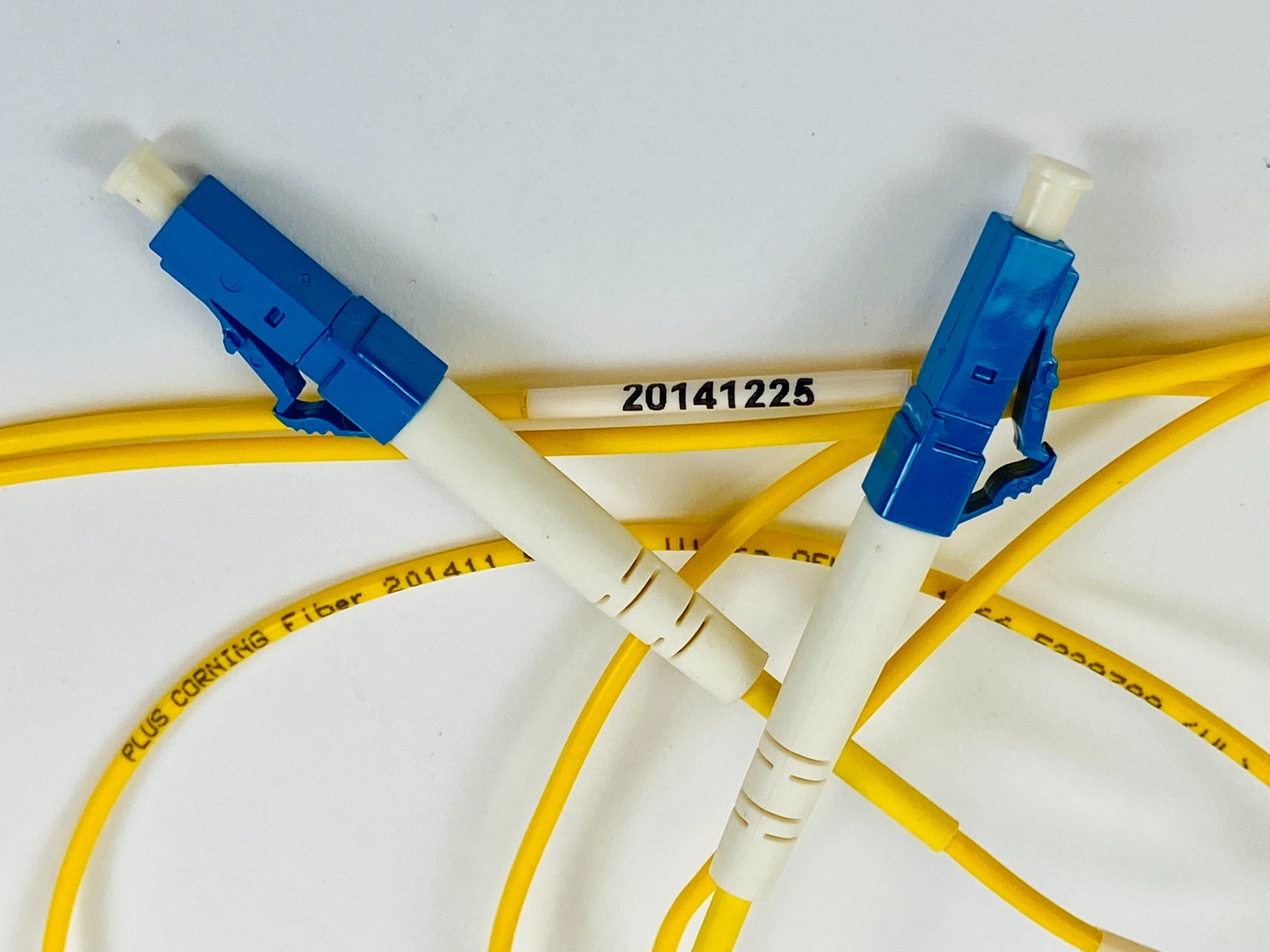 Plus Corning SMF-28 Single Mode Fiber Optic Cable 3ft 1M Lot of 20