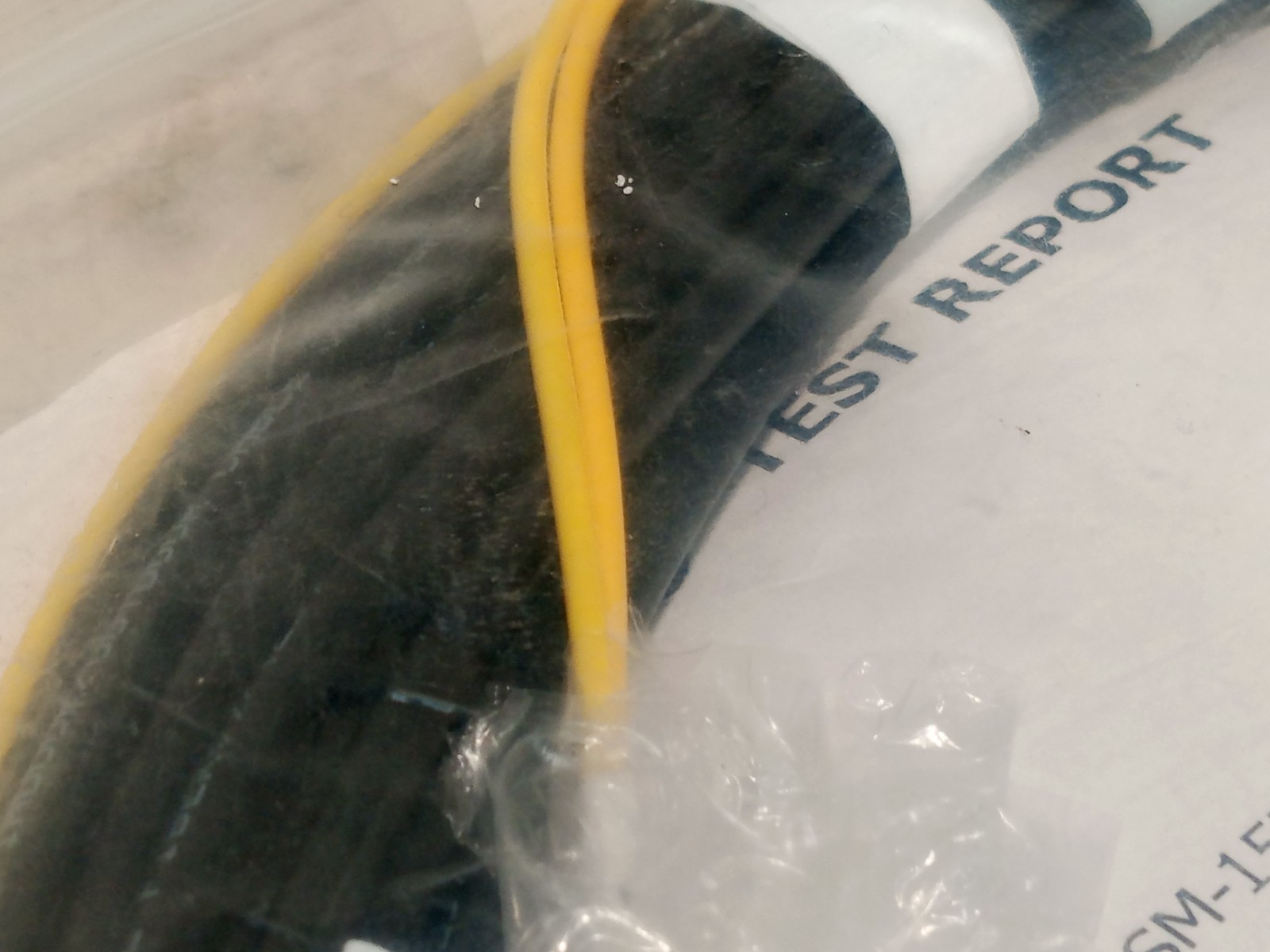 NWS FJ-LCULCU-T2SM-15M LC-LC single-mode duplex fiber patch cable, 15m, black