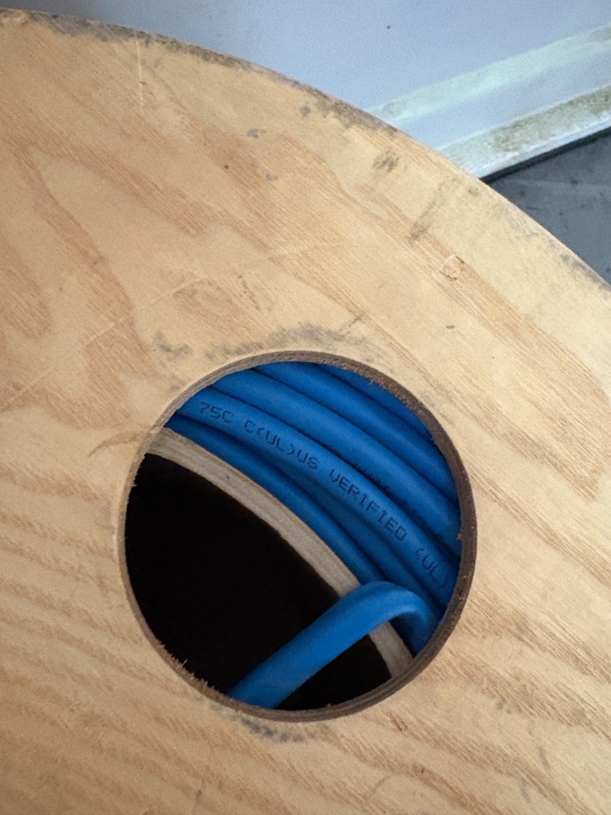 Tripp Lite 1000ft Cat6a 10G Bulk Solid-Core PVC Cable, Blue