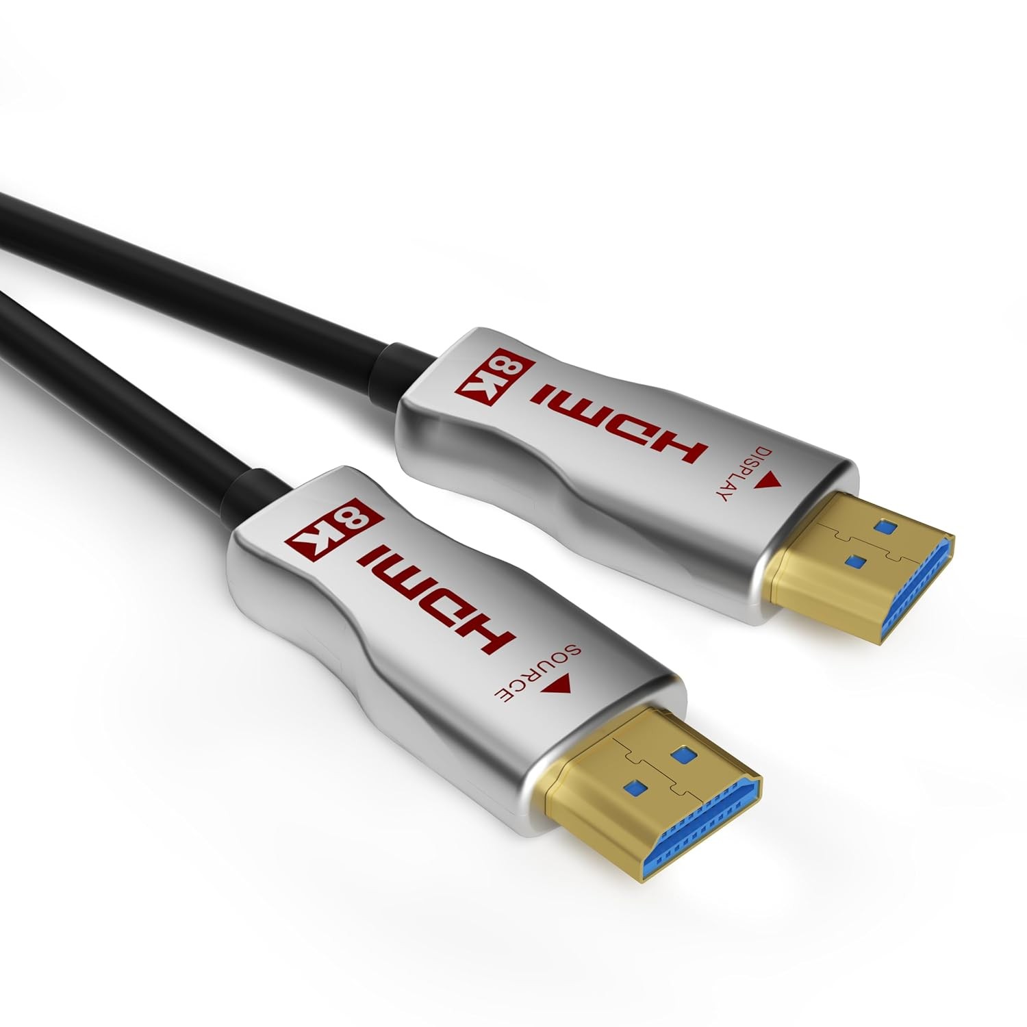 8K Fiber Optic HDMI Cable 100FT 48Gbps 2.1 Cable Cord 8K60Hz 4K120Hz For TV