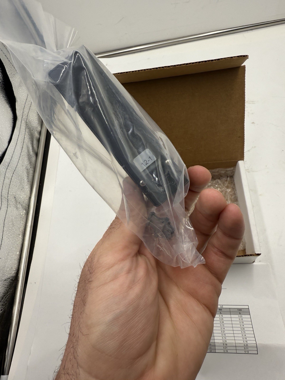 Hubbell OCLC50G4 Fiber Optical Cassette 12 Fiber LC-Duplex-MTP 50/125 OM4