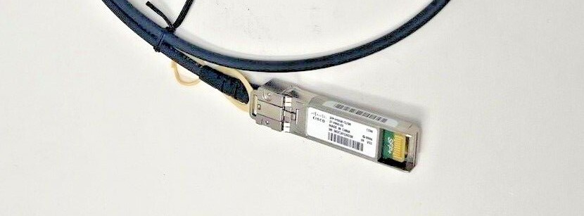 New Cisco SFP-H10GB-CU1M Twinax Copper Cable 37-0960-03