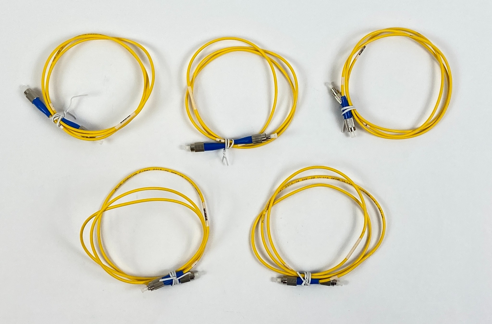Plus Corning SMF-28 Single Mode Fiber Optic Cable 3ft 1M Lot of 20