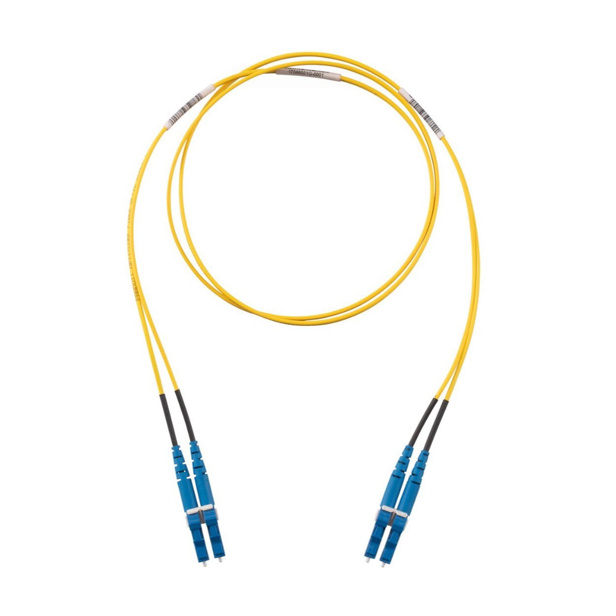 Panduit F92ERLNLNSNM003 3 Meter LC Duplex 2-Fiber Patch Cord Riser OFNR Yellow