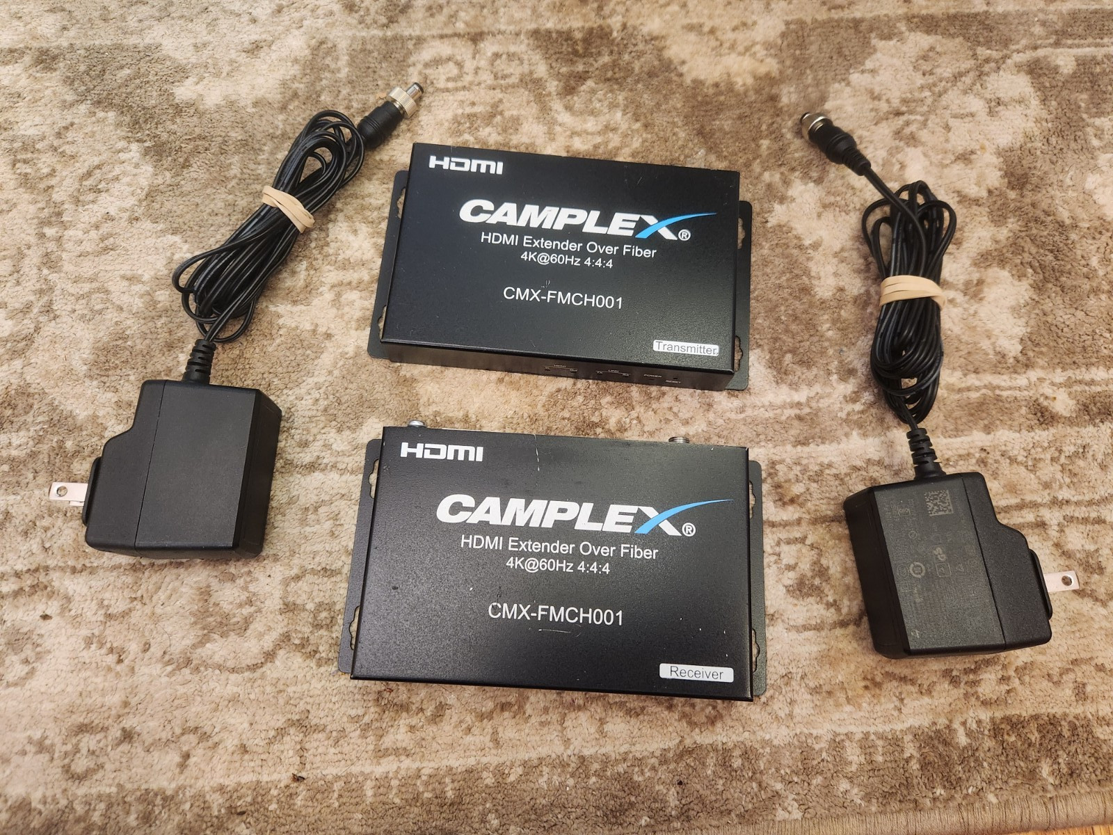 Camplex SFP 4K HDMI 2.0 Fiber Extender w/EDID Transmitter & Receiver CMX-FMCH001