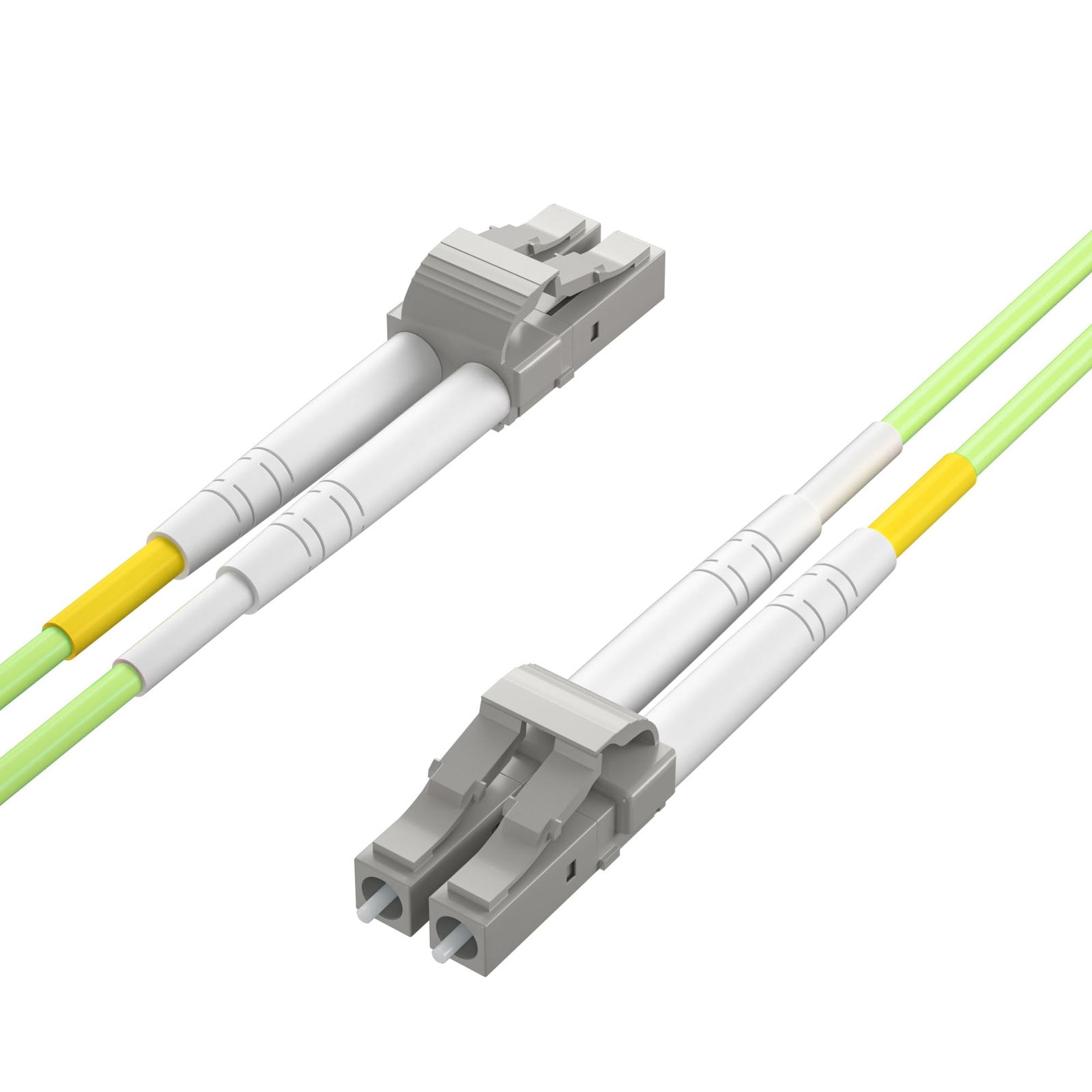 OM3 OM4 OM5 OS2 LC to LC Fiber Optic Patch Cable, Duplex LC MMF SMF Cable 1-40m