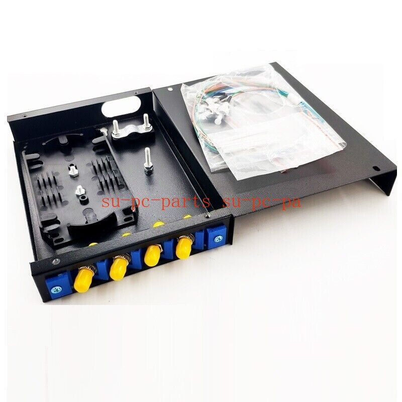 Fiber Optic Terminal Box 4 Core LC/SC/FC/ST UPC SM adapter 4 Port Patch Panel