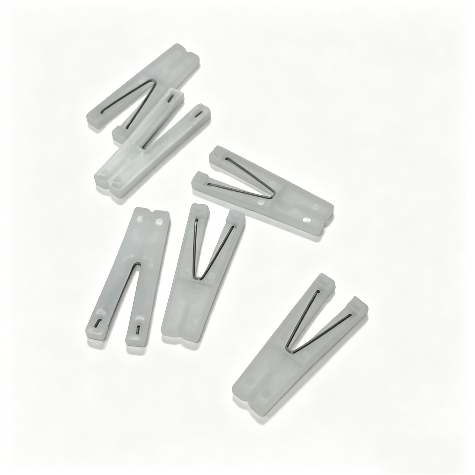 10pcs 12/16 Core MPO Fiber Ribbon Clip Fixed Buckle Optic Cable Wiring Fix Clamp