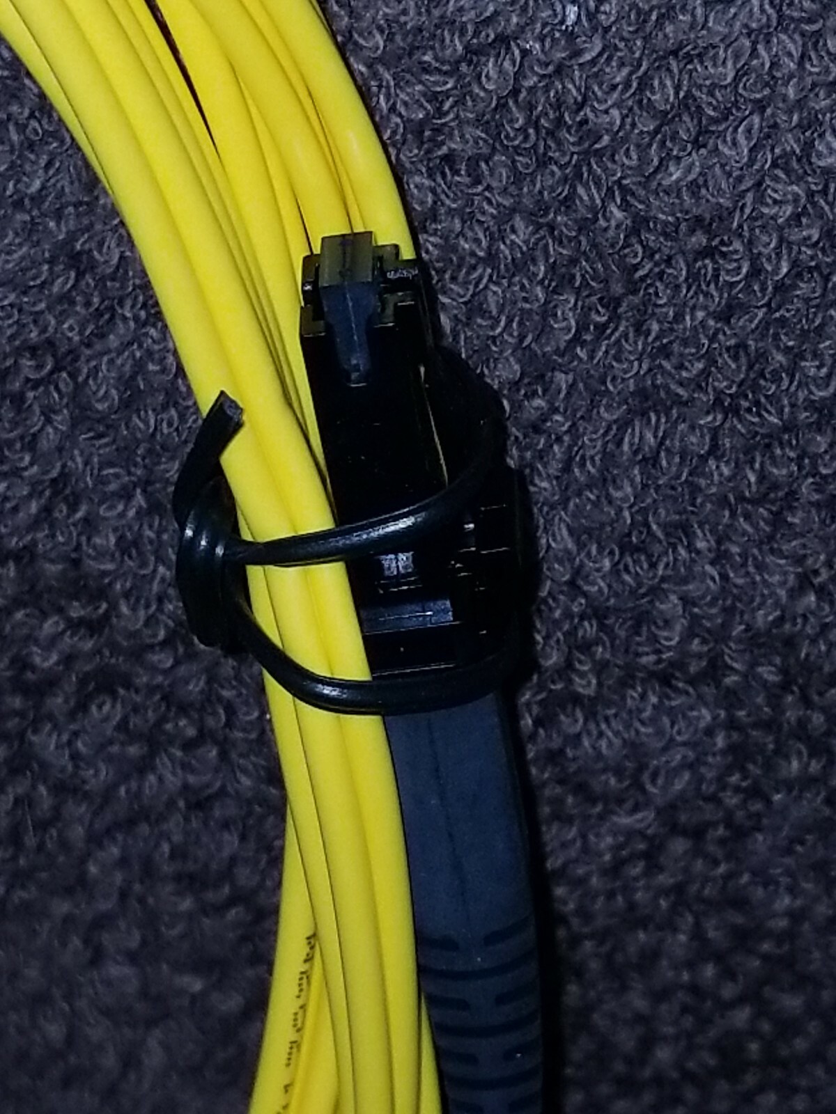 Fiber Optic MTRJ-LC MM 62.5 DUPLEX 2.0mm, 3Mtrs.PVC P/N: ZN-MTRJLC62-003mtr-YE