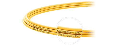20m LC UPC to LC UPC Duplex 2.0mm PVC 9/125 Single Mode Fiber Patch Cable – 8543