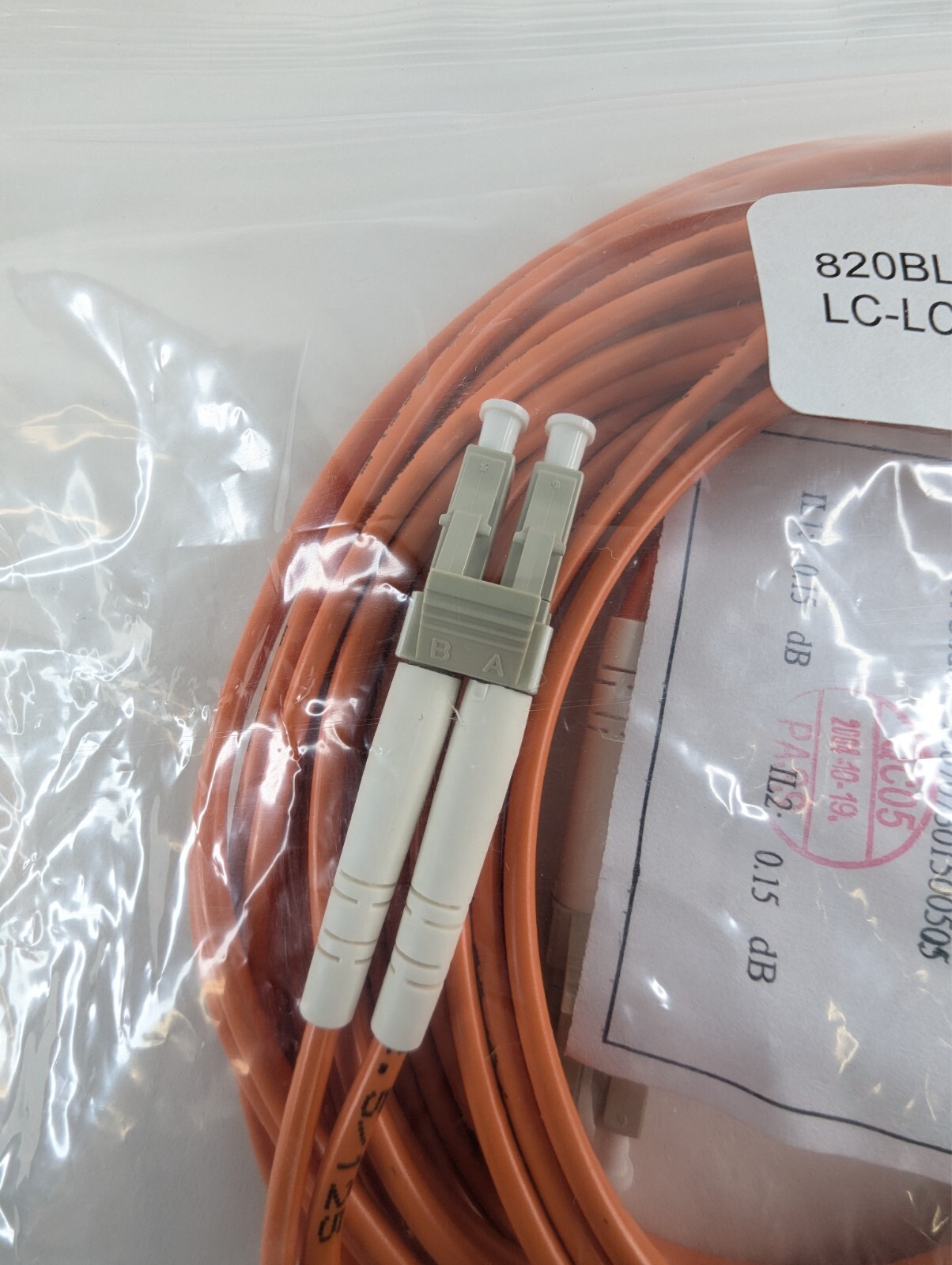 LC UPC to LC UPC Fiber Patch Cable 5m OM5 Duplex Multimode Network 2.0mm Berktek
