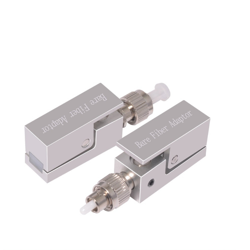 FC square bare fiber adapter coupler flange multiple inside diameters optional
