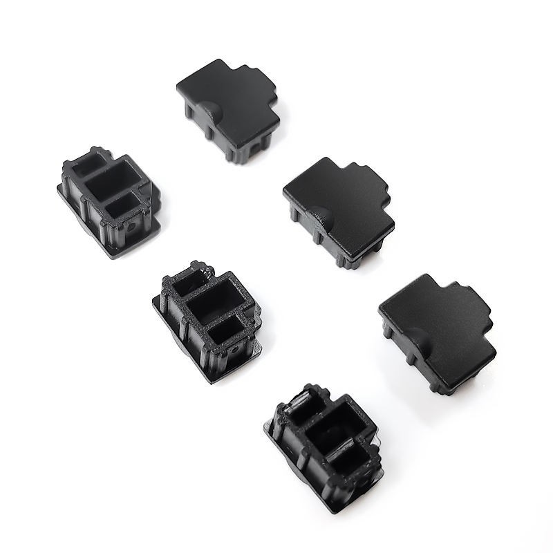 100pcs Network Connector Dust Cover Silicone Ethernet Connector RJ45 Dust Plug