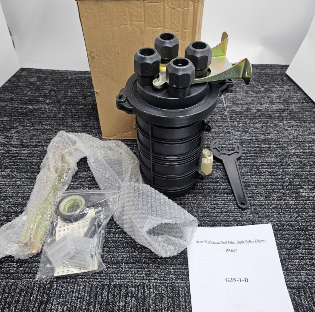 Dome Mechanical GJS-1-D Seal Fiber Optic Splice Closure Grounding Vertical