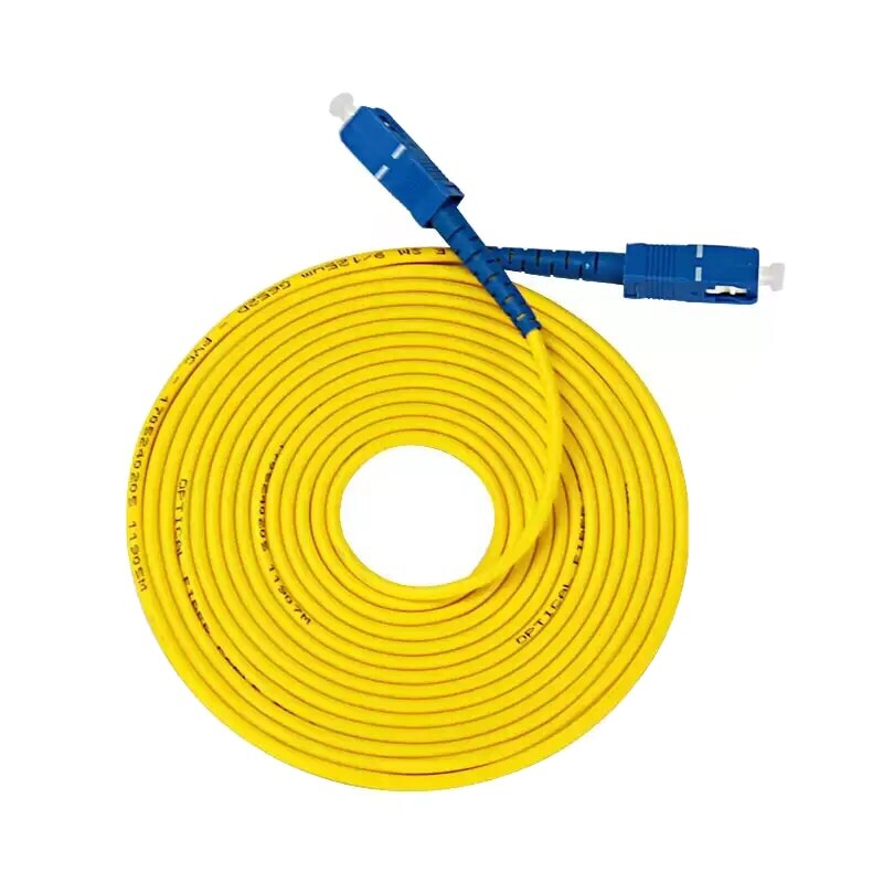 20 Meters SC/UPC-SC/UPC SM 3.0mm 9/125um Optical Fiber Jumper