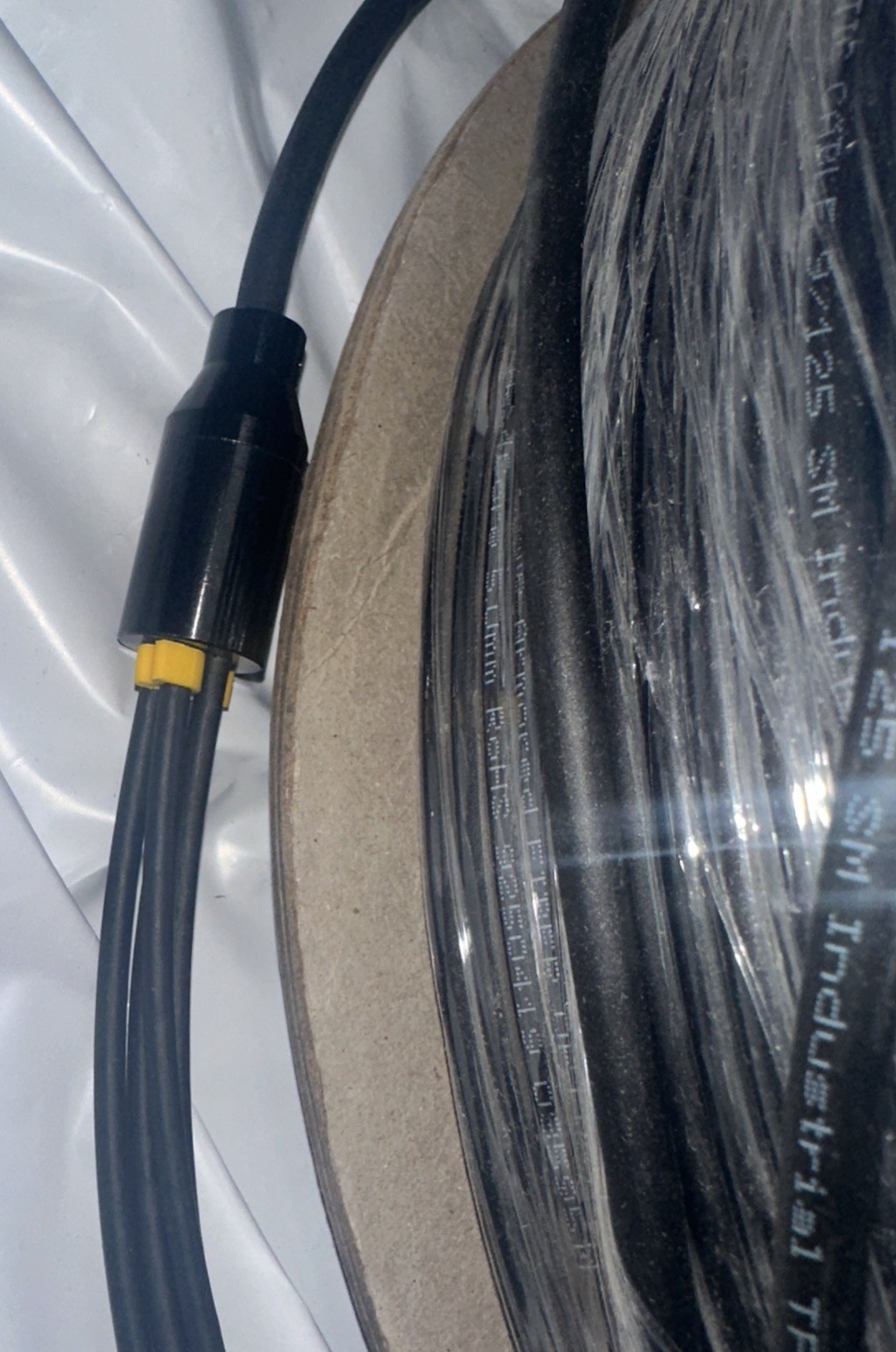 Yutianhome Fiber Optic Cable 1000ft/300m, LC/PC-LC/PC SM 4 Fiber TPU 5.0 mm READ