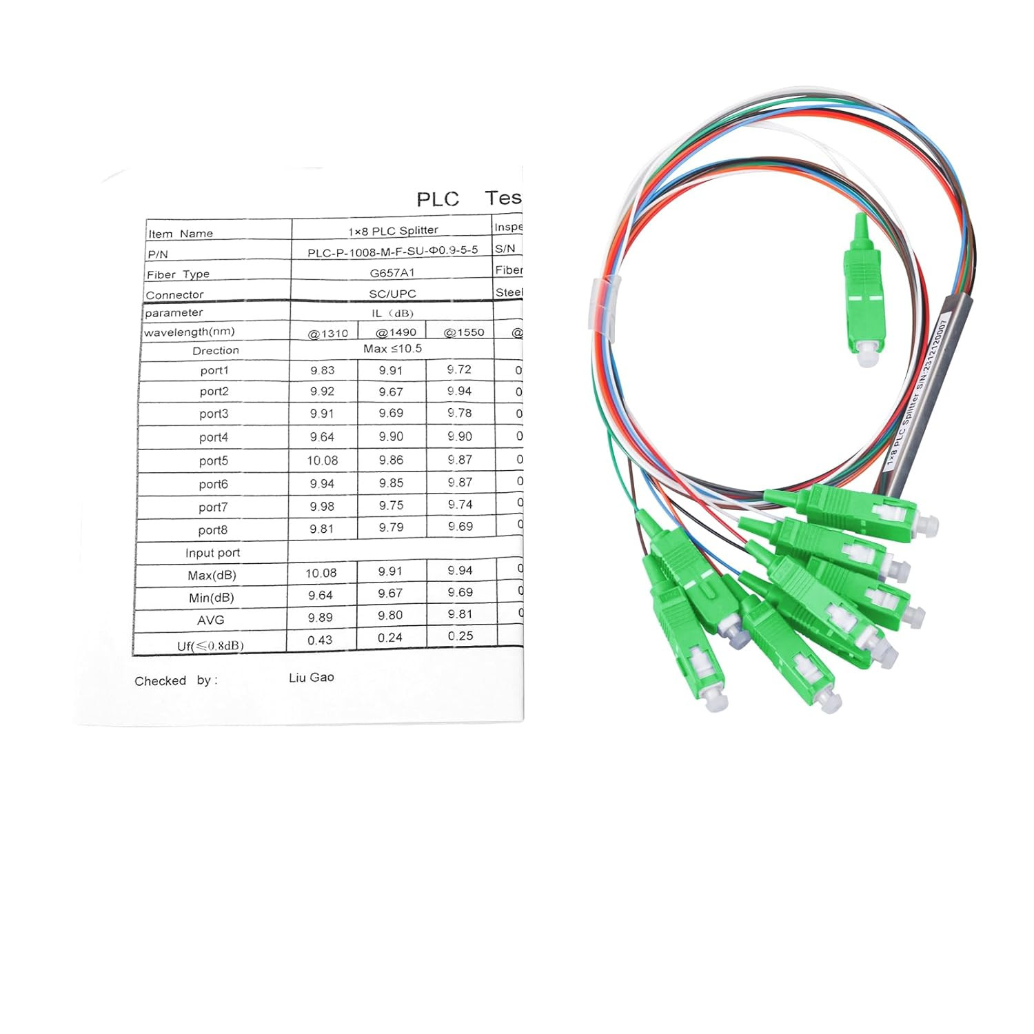 8 Core Fiber Optical Terminal Box Fiber Optic Distribution Enclosure FTTH Fiber