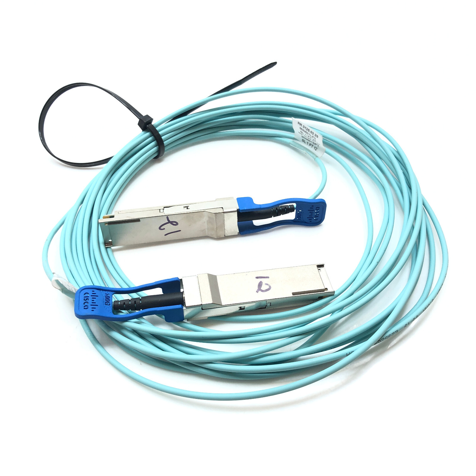Genuine Cisco QSFP-100G-AOC7M 100GB 7m Active Fiber Optical Cable 10-3176-03