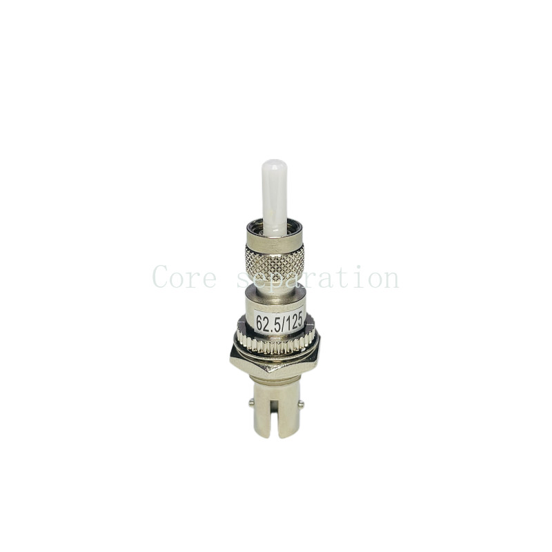 SMA Male to ST Female Adapter Fiber Optical Coupler Flange Optic Fiber Converter